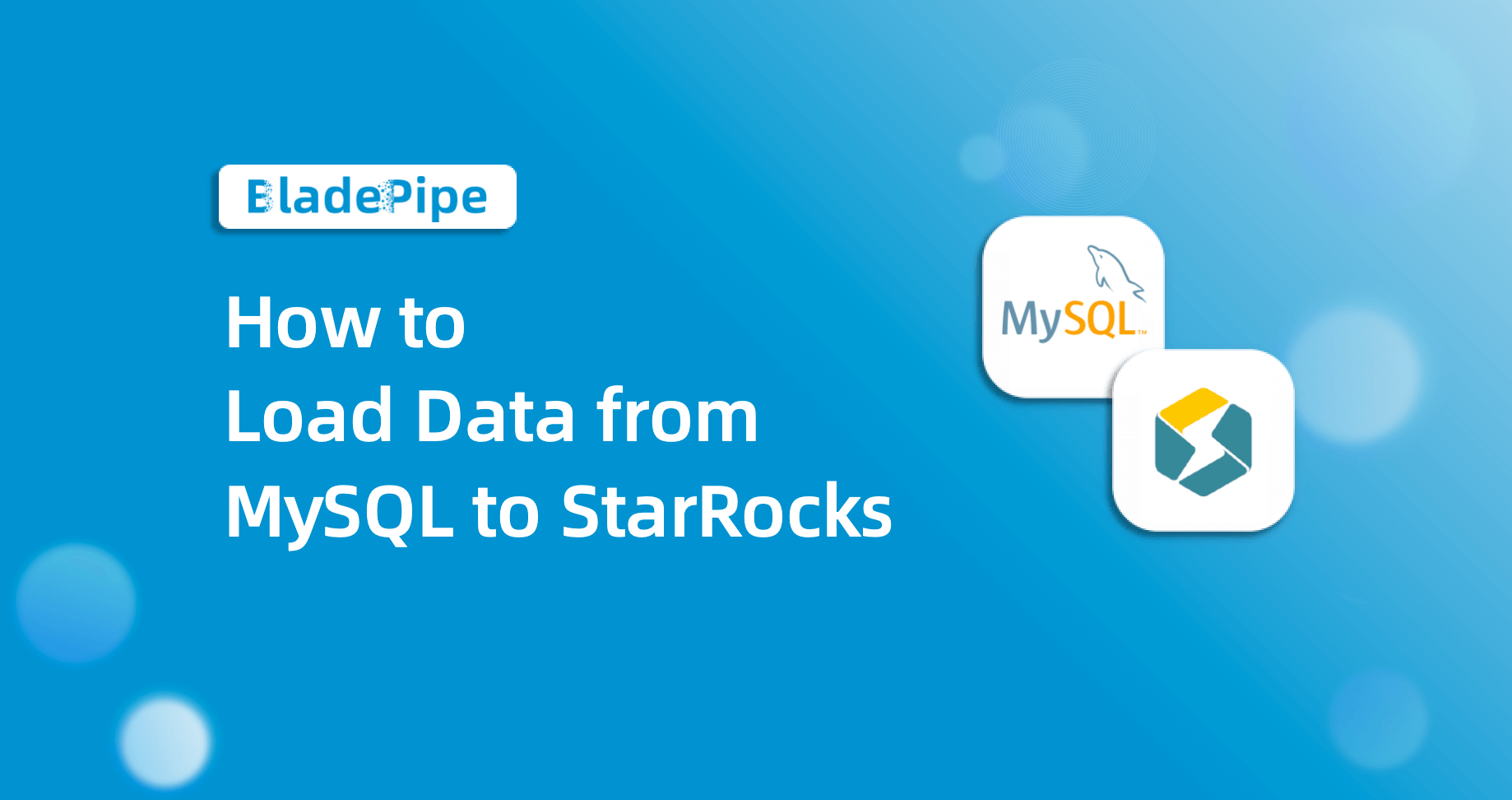 Load Data from MySQL to StarRocks in Minutes